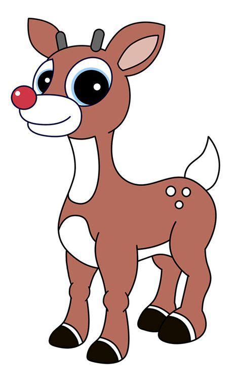 Printable Picture Of Rudolph The Red Nosed Reindeer